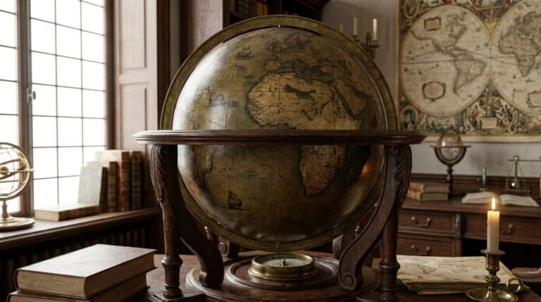 Media Exklusiv Faksimile : 10 Dinge, die ein historischer Globus über seine Entstehungszeit verrät 10 Dinge, die ein historischer Globus über seine Entstehungszeit verrät